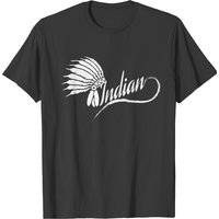 T-shirt indien pour hommes - Noir — T-shirts pour hommes