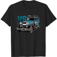 T-shirt Hudson V8 pour hommes en noir — T-shirts pour hommes