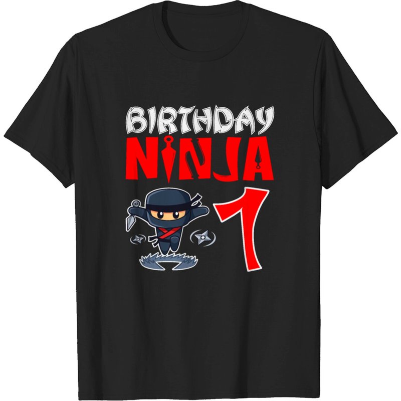 T-shirt Ninja d'Anniversaire pour Petits Ninjas de 1 an — T-shirts pour hommes
