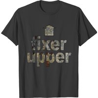 T-shirt Fixer Upper pour hommes en noir — T-shirts pour hommes