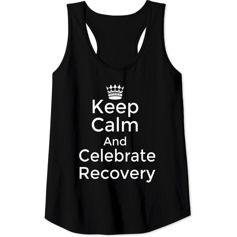 Restez calme et célébrez la sobriété - Débardeur pour hommes — T-shirts pour hommes