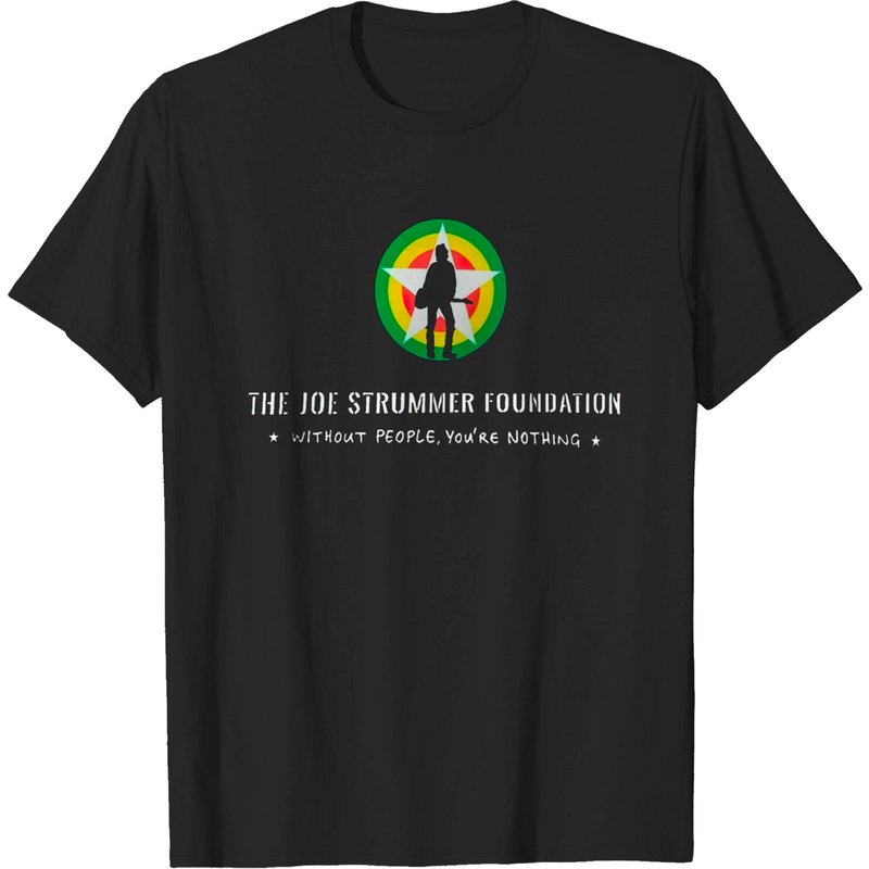 T-shirt cadeau de la Fondation Joe Strummer de The Clash pour hommes — T-shirts pour hommes