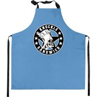 Knuckle Sandwich All Star Kitchen Apron - Carolina Blue