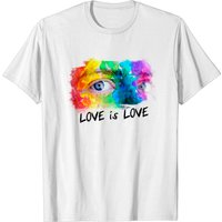 T-shirt Love Is Love - Fierté pour hommes — T-shirts pour hommes