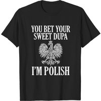 T-shirt You Bet Your Sweet Dupa Fierté Polonaise avec Aigle pour Hommes — T-shirts pour hommes