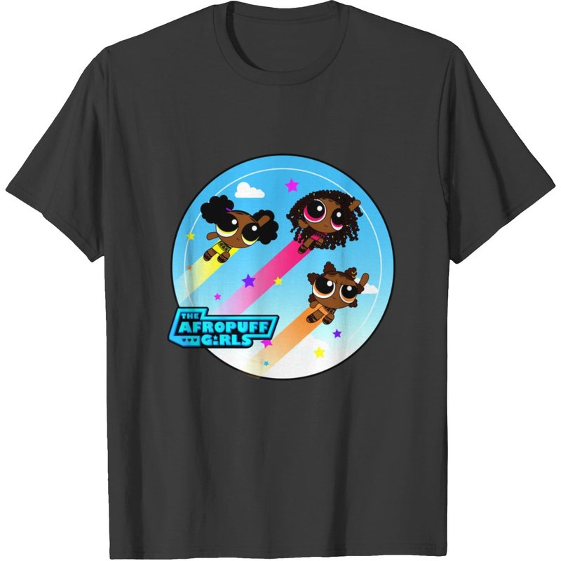 T-shirt Colorful Sky Afropuff pour hommes — T-shirts pour hommes