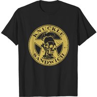 T-shirt Knuckle Sandwich pour hommes en noir