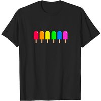 T-shirt Rainbow Popsicles Fierté LGBT pour hommes — T-shirts pour hommes