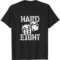 T-shirt Casino Craps Hard Eight Dice pour hommes — T-shirts pour hommes