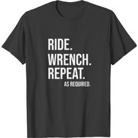 Ride Wrench Repeat T-shirt for Men