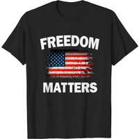 Freedom Matters Men's T-Shirt in Black