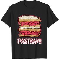 T-shirt Pastrami Sandwich Day Fast Food pour hommes — T-shirts pour hommes
