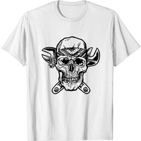 Skull And Wrench T-Shirt for Men