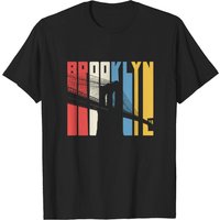 New York City Brooklyn Bridge Vintage T-Shirt for Men