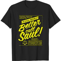 Better Call Saul Men's T-Shirt in Black — Mens T Shirts