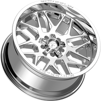 Roue Fittipaldi Offroad FA19MC Chrome - 20x10 - Motif de 5x127