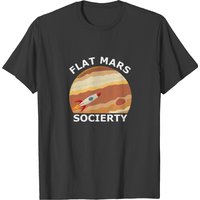 T-shirt Flat Mars Society pour hommes