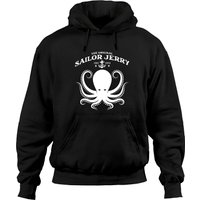 Hoodies Unisex Sailor Jerry 1911 1973 en Noir — Sweats à capuche pour hommes