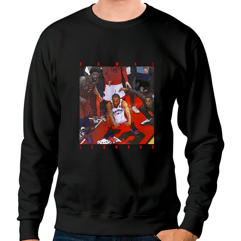 Kawhi Leonard Gagneur Toronto Raptors Sweatshirt Unisexe — Sweats à capuche pour hommes