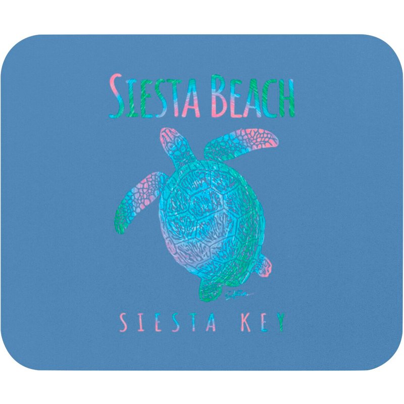 Tapis de Souris Tortue de Mer Siesta Beach — Tapis de souris et sous-mains