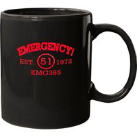 Emergency Est 1972 KMG365 Mugs - Customizable Ceramic Mug — Mugs & Tumblers