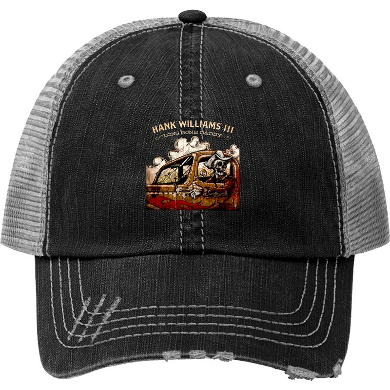 Hank Williams III Long Gone Daddy Trucker Hat