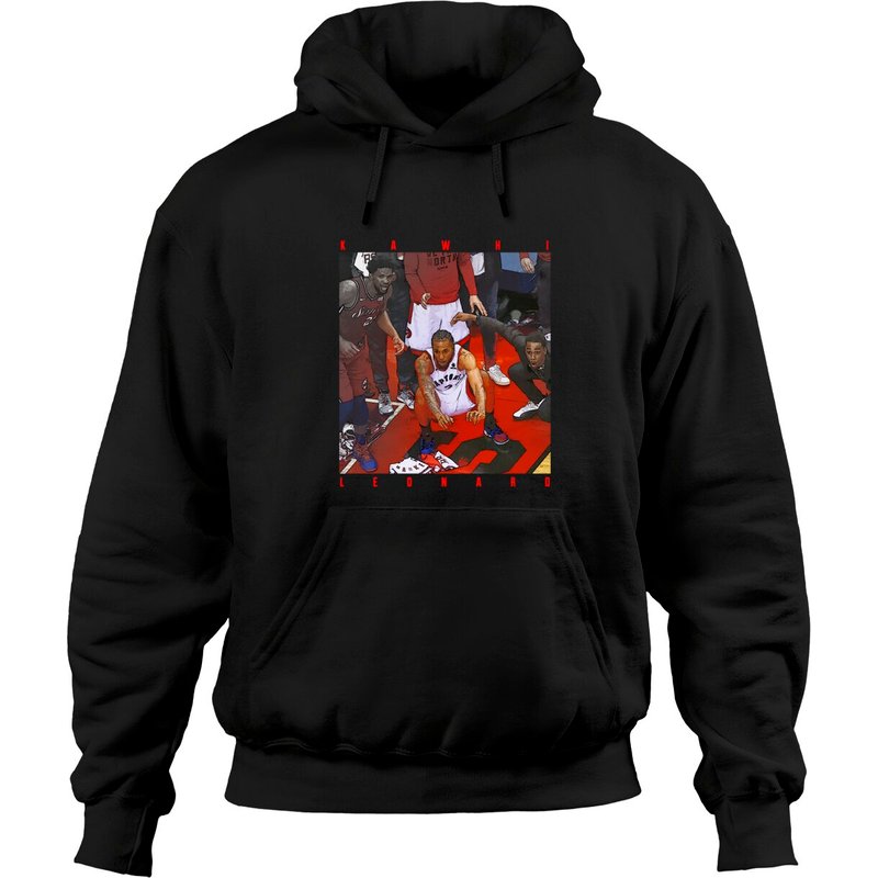 Hoodie Unisexe Kawhi Leonard Game Winner Toronto Raptors — Sweats à capuche pour hommes