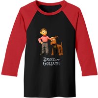 Davey And Goliath Saturday Morning Cartoons Baseball Tees for Men