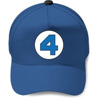 Fantastic Four Baseball Cap - Adjustable Royal Blue Design