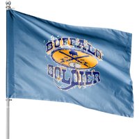 Buffalo Soldier Gift House Flag - Double-Sided Outdoor Flag — Decorative Flags