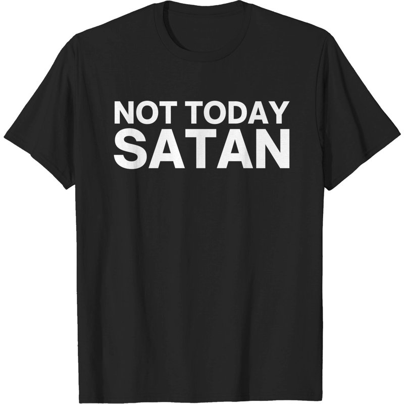 Duff McKagan Not Today Satan Men's T-Shirts