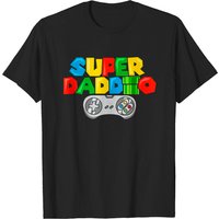 Super Daddio T-Shirt for Men - Black