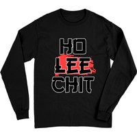 T-shirt à manches longues Ho Lee Chit pour unisex en noir — T-shirts pour hommes
