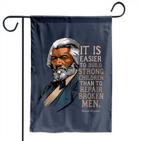 Frederick Douglass Quote Garden Flag for Black History
