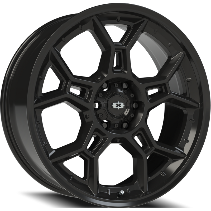 Roues Vision Off Road 315 Sedona Noir Brillant - 22x9 - 6x135 — Roues et jantes