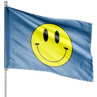 Smiley Face House Flags - Double-Sided Print — Decorative Flags