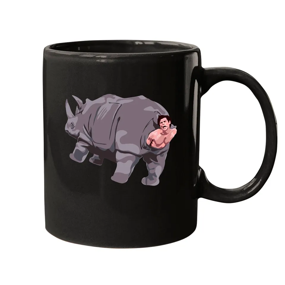 Mug en céramique Ace Rhino - Ace Ventura — Tasses et gobelets