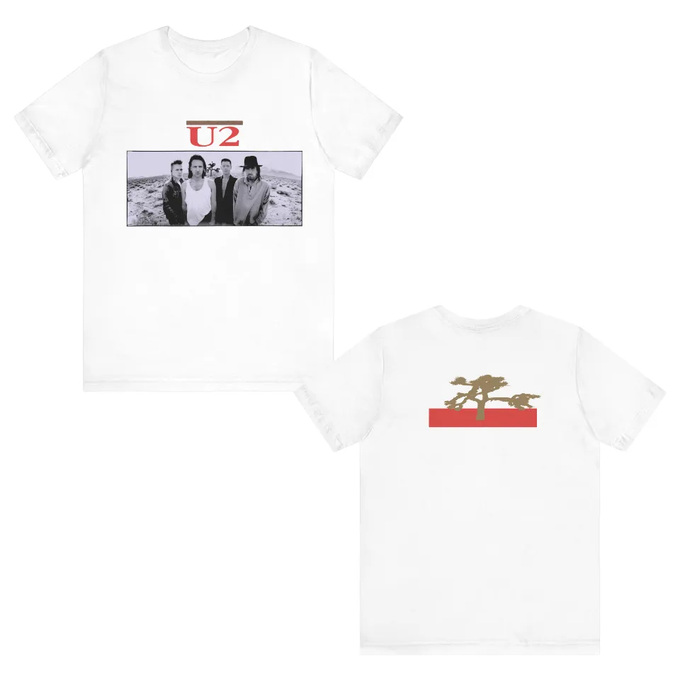 1987 U2 The Joshua Tree Tour Vintage Band T-shirt for Men — Mens T Shirts