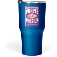 Tasse en acier inoxydable à double paroi Purple Passion de 30 Oz — Tasses et gobelets