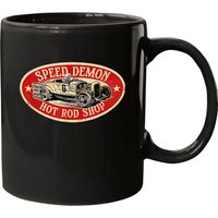 Vintage Cool Hot Rod Mugs - Customizable Ceramic Mug — Mugs & Tumblers
