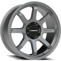 Roues Vision Off Road 351 Flow Satin Grey - 20x9 - 6x135 - 10 Offset — Roues et jantes