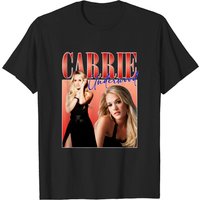 Carrie Underwood Men's Black T-Shirts