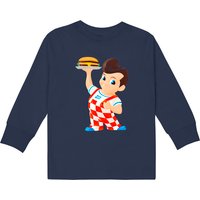 Bob The Big Boy Burger - Kids Long Sleeve T-Shirts