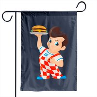 Bob The Big Boy Burger Garden Flag - Double-Sided Print