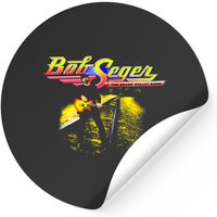 Bob Seger Stickers - Classic Square Style — Stickers & Decals
