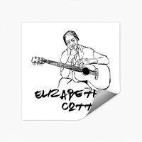 Cotten - Elizabeth Cotten Stickers — Stickers & Decals