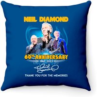 Coussin Signature du 60e Anniversaire de Neil Diamond — Coussins décoratifs