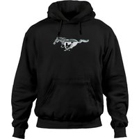 Hoodies Unisex Mustang Horse 2022 Noirs — Sweats à capuche pour hommes