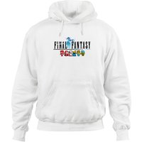 Hoodies Unisex Sport Gris Final Fantasy — Sweats à capuche pour hommes