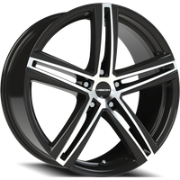 Vision Roue 640 Nitrous GBMF Noir Brillant Usiné 20x8.5 — Roues et jantes